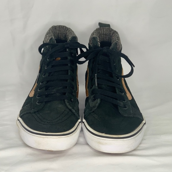 Vans SK-8 Hi-Top -  Suede on Suede - Size Men 7.5 / Women 9 - Picture 4 of 6